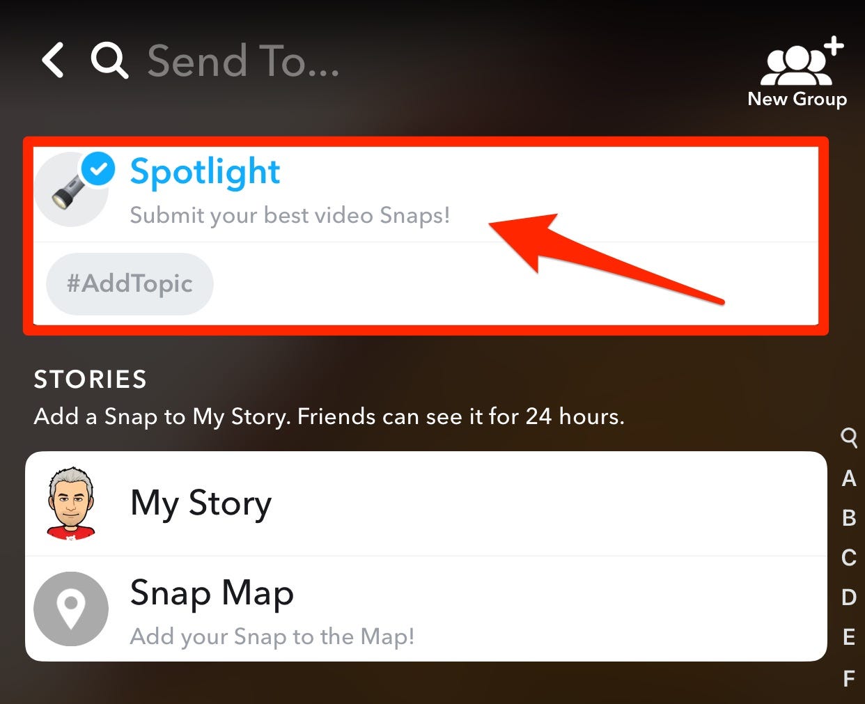 Snapchat Spotlight 1