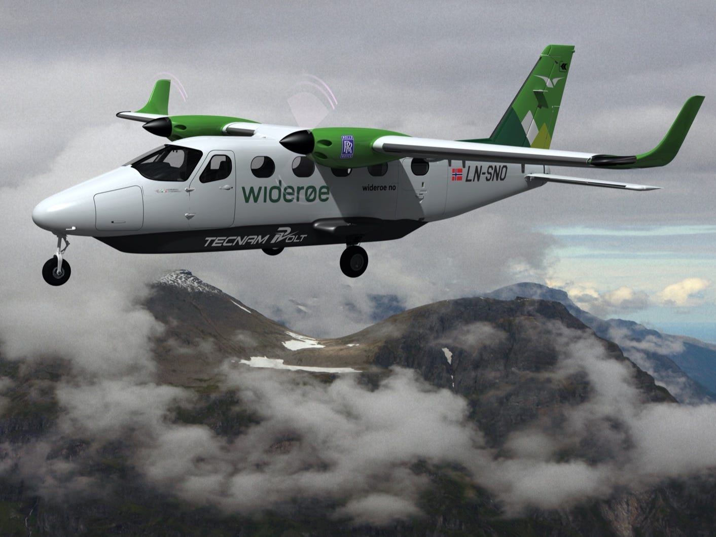 Rolls-Royce Tecnam Electric Aircraft