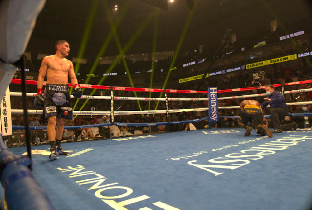Vergil Ortiz Jr. boxing