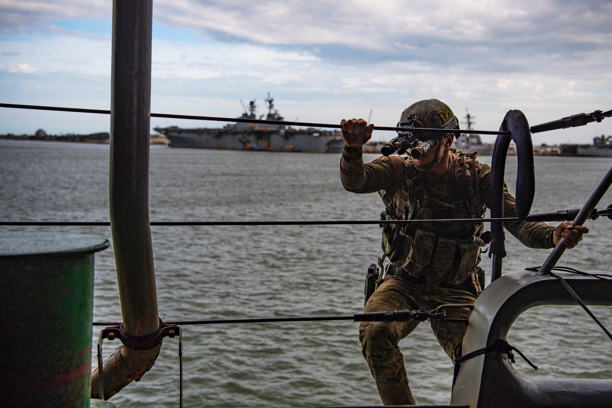 Naval Special Warfare visit board search seizure VBSS