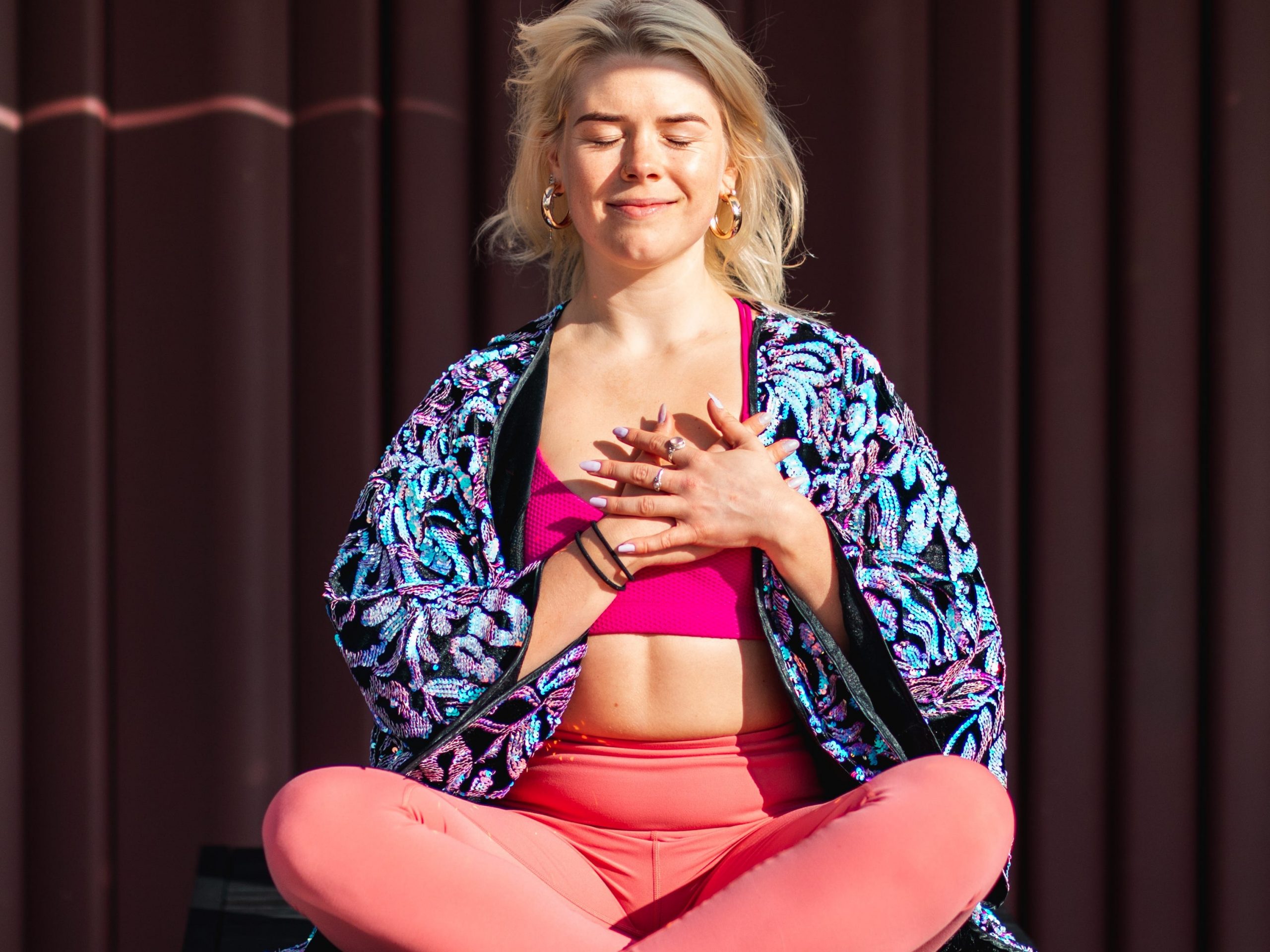 Emily Harding, RYT & Founder of The Yeh Yoga Co