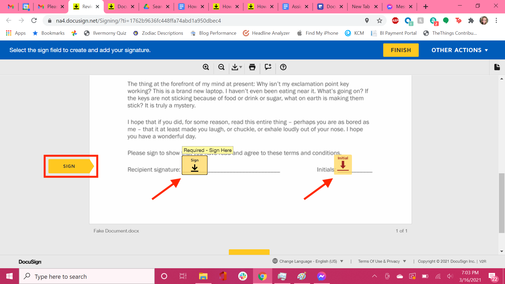 how to use docusign to sign a pdf