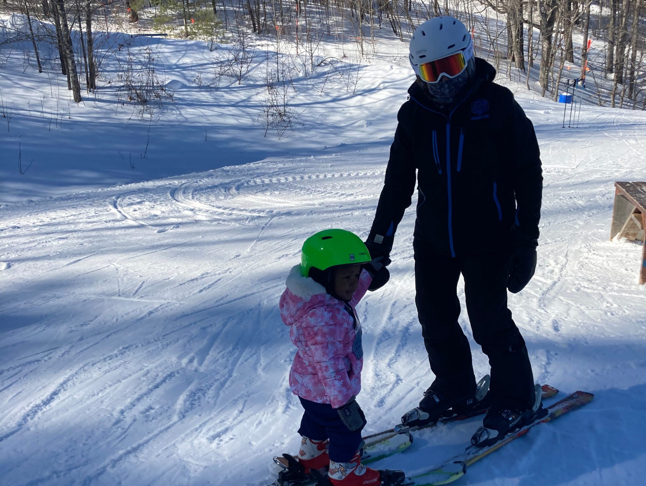 tips for taking a toddler skiing for first time