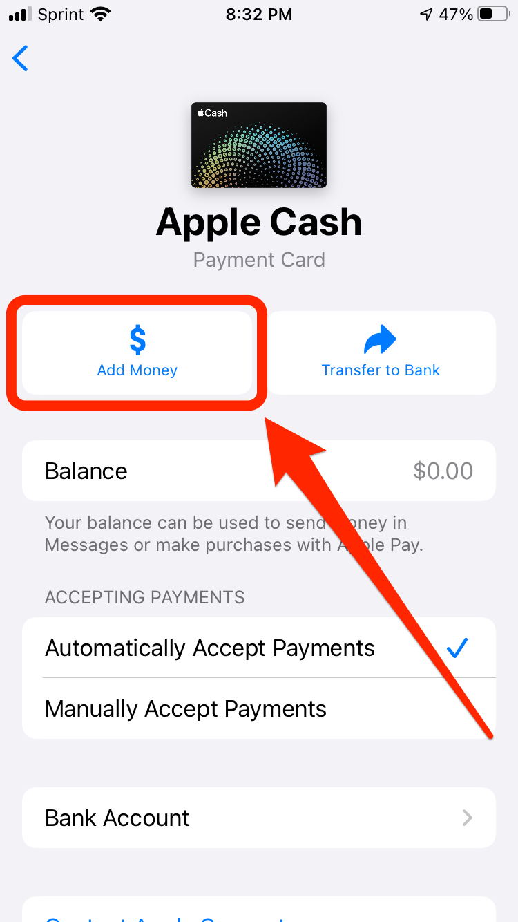 How to use Apple Cash   5