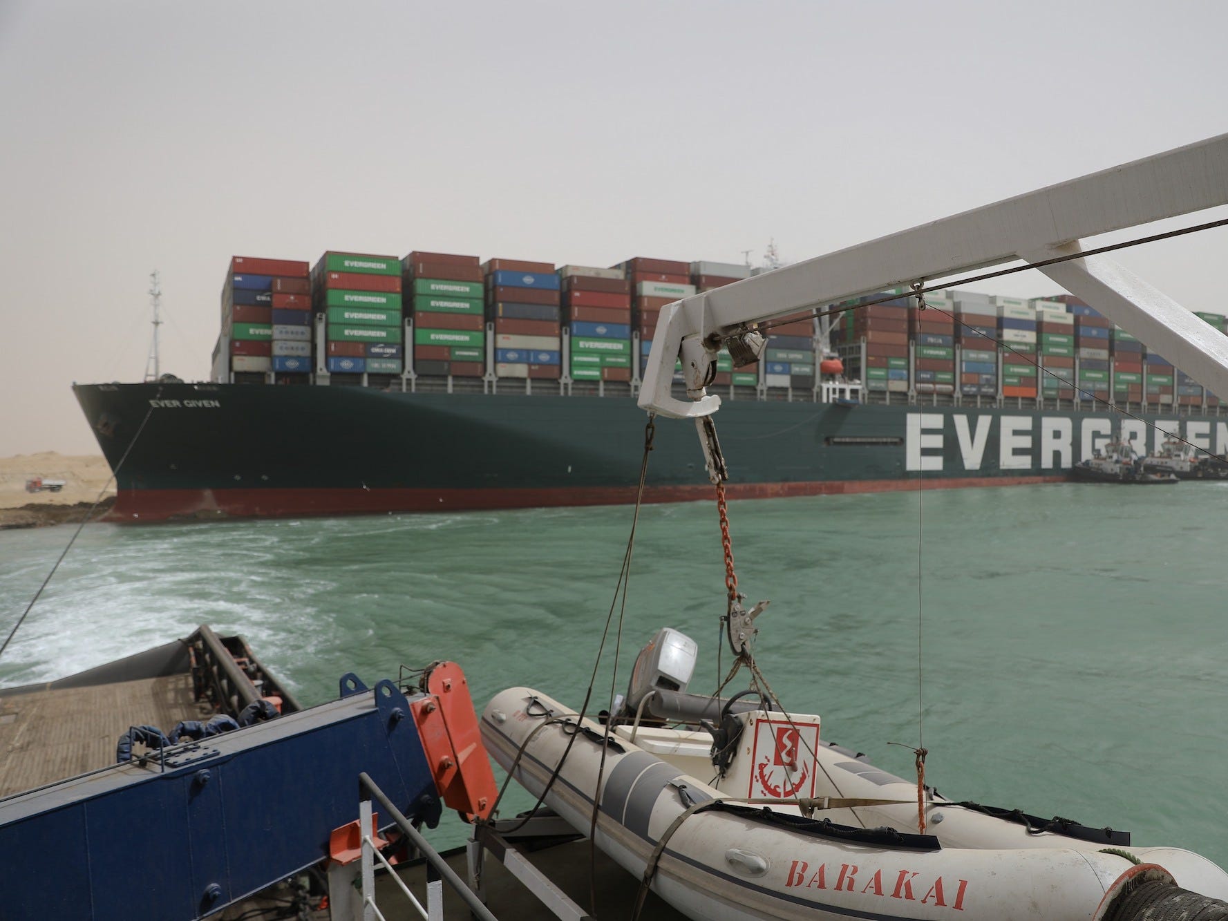 Suez canal ever given
