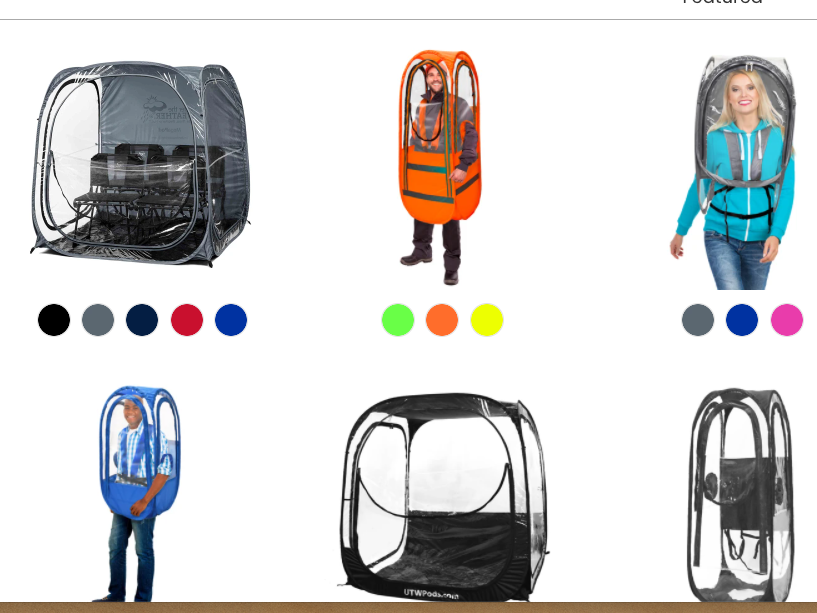 Under the weather pods