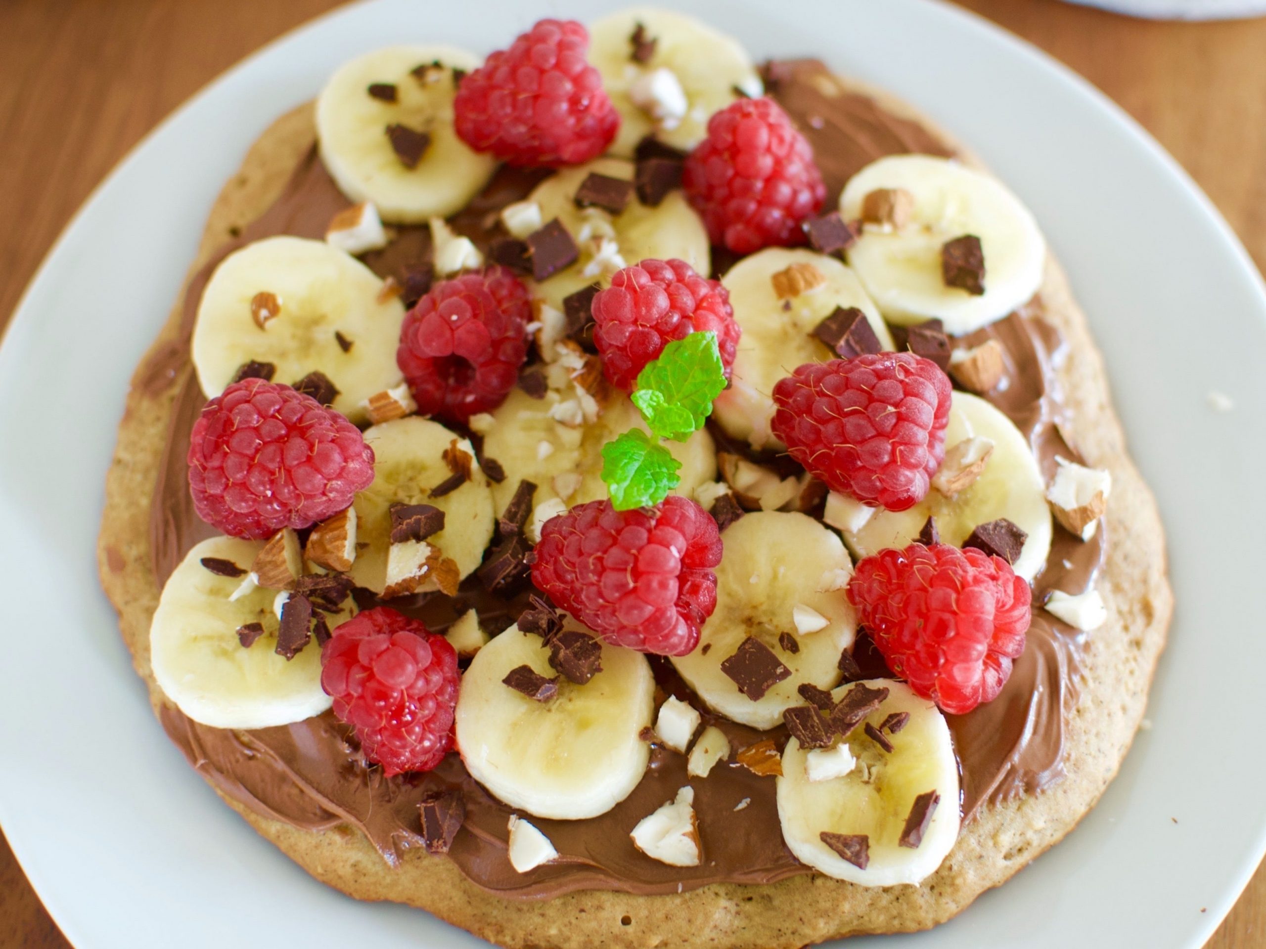 nutella pizza