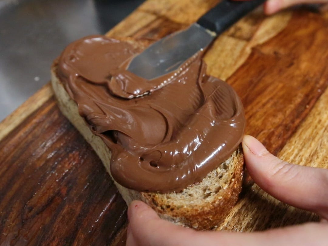 Nutella-Toast