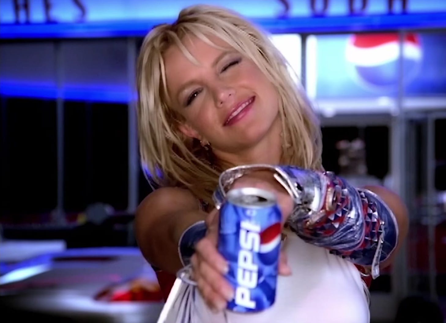 briney spears pepsi commercial