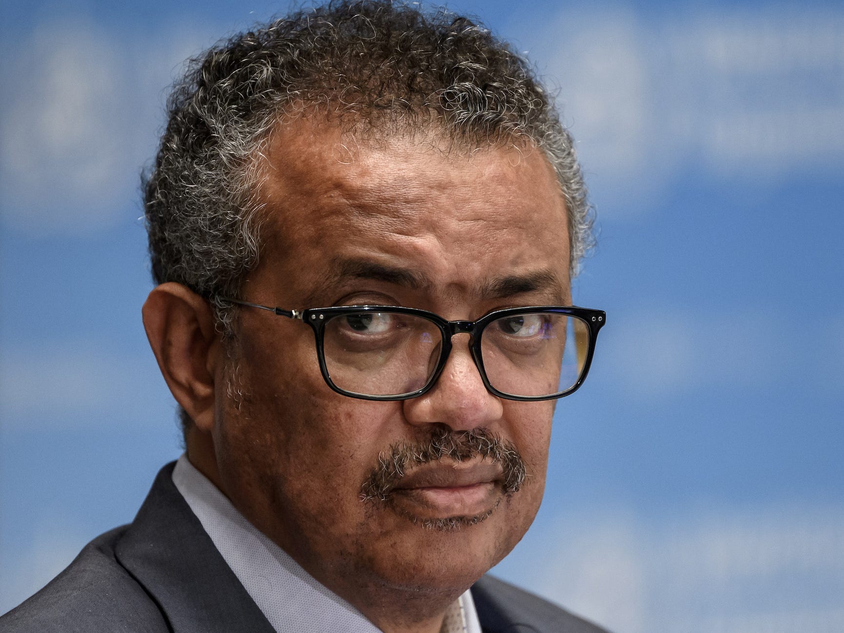 World Health Organization (WHO) Director-General Tedros Adhanom Ghebreyesus attends a news conference organized by Geneva Association of United Nations Correspondents (ACANU) amid the COVID-19 outbreak, caused by the novel coronavirus, at the WHO headquarters in Geneva Switzerland July 3, 2020.