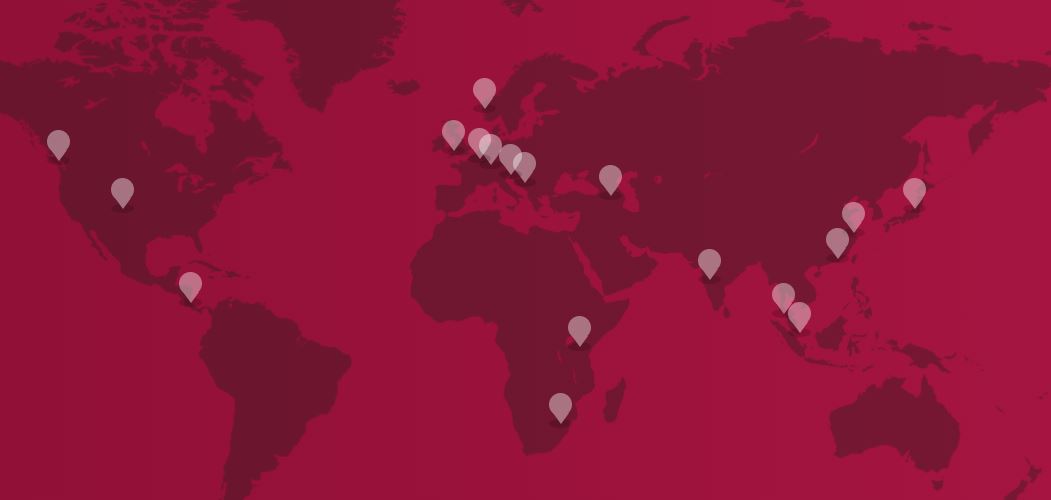UWC heeft achttien scholen en colleges, verspreid over de wereld. Bron: UWC