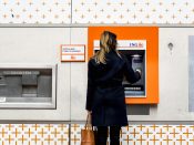 Een ING pinautomaat