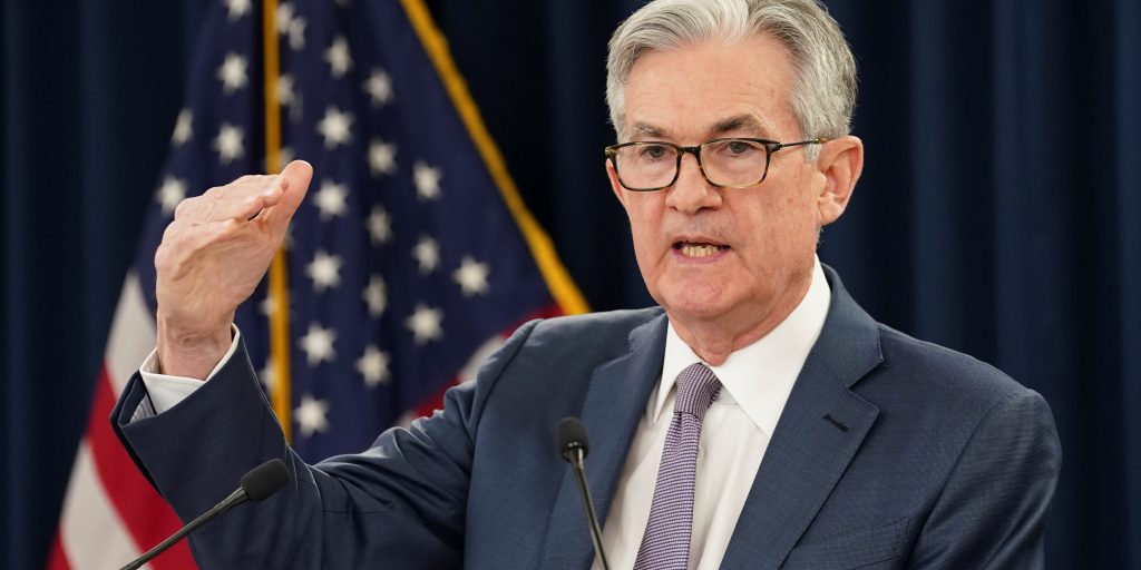Fed-voorzitter Jerome Powell.