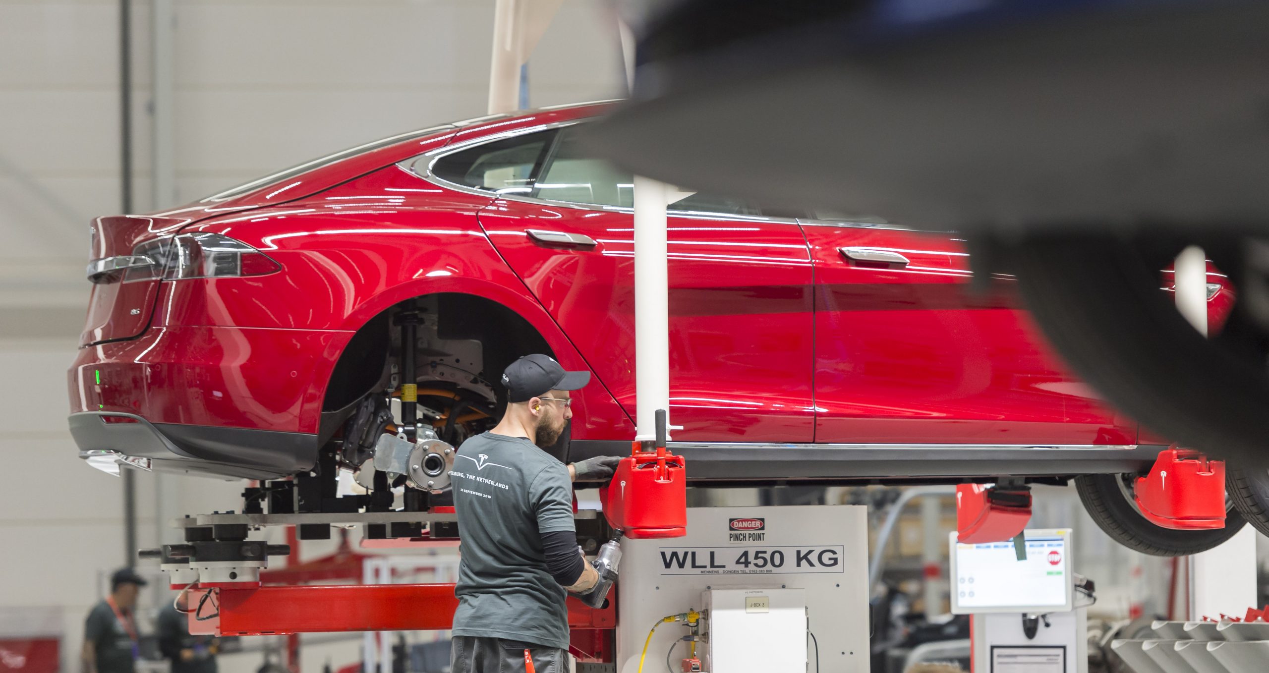 De Tesla-fabriek in Tilburg ging open in september 2015.