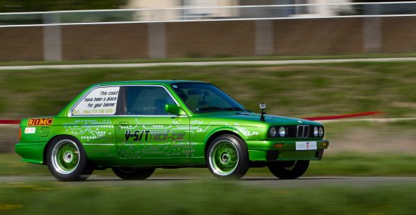 Rimacs groene BMW. Bron: Rimac Rimacs groene BMW. Bron: Rimac