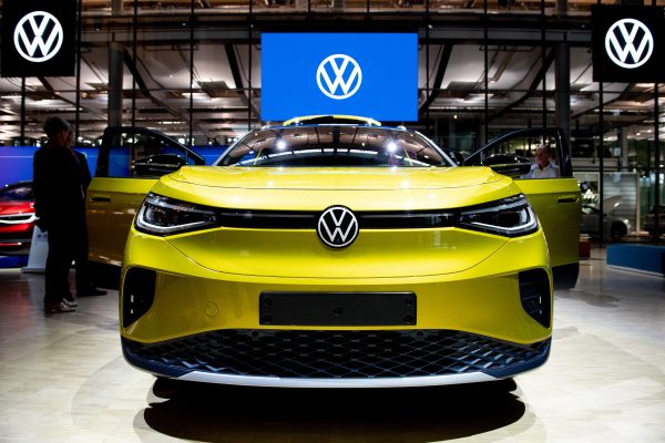 De Volkswagen ID.4 e-SUV. Foto: EPA/Filip Singer De Volkswagen ID.4 e-SUV. Foto: EPA/Filip Singer
