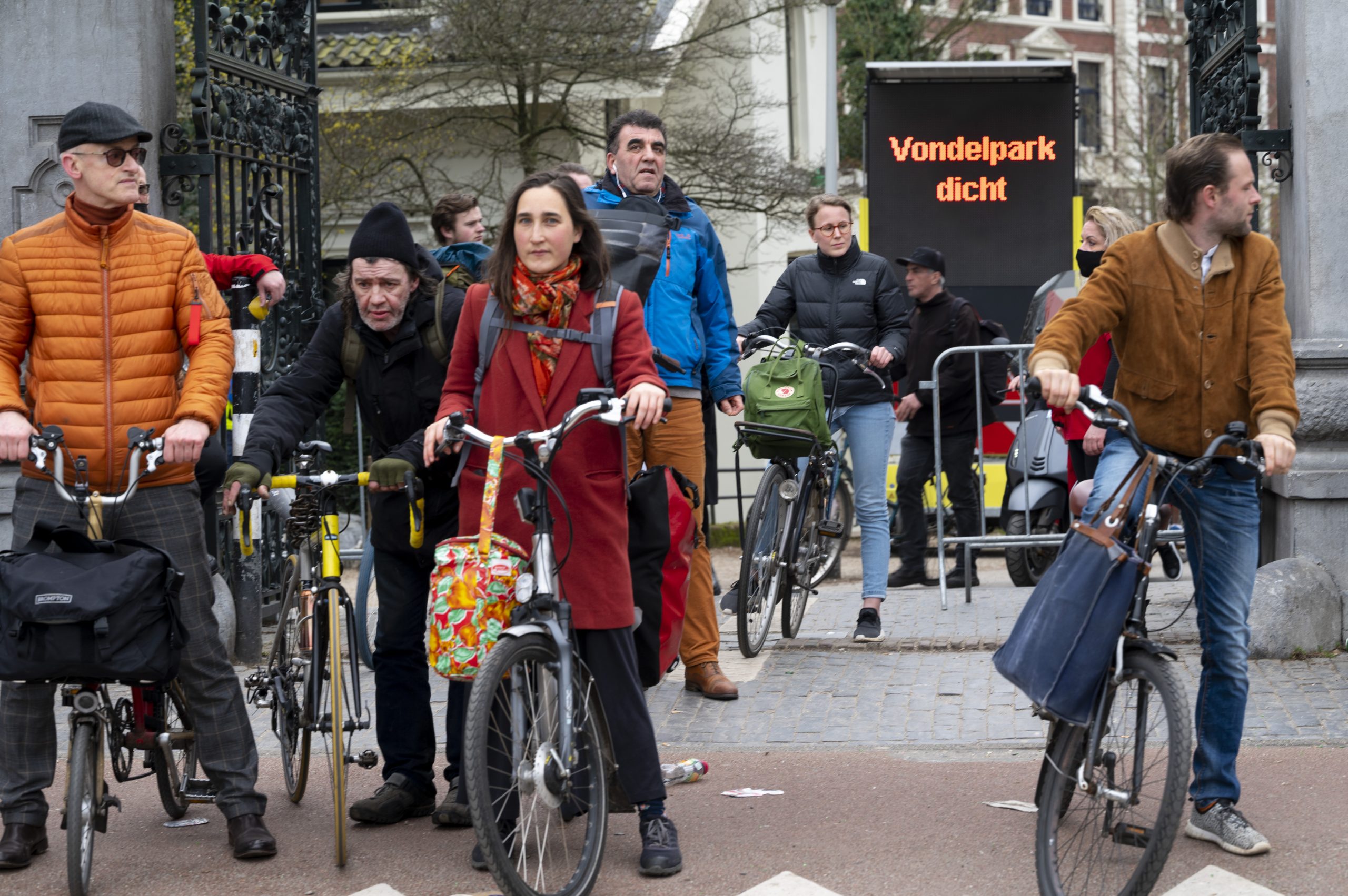 In februari sloot Amsterdam het Vondelpark ook al tijdelijk af.