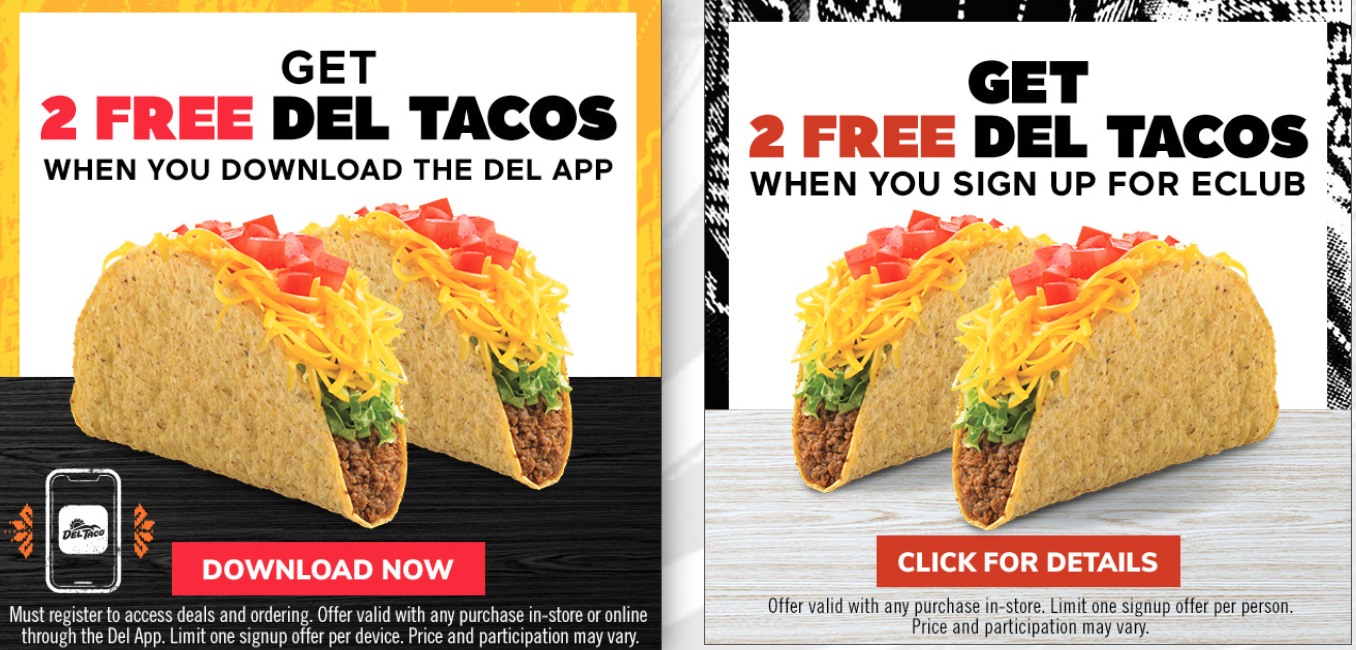 Del Taco deals