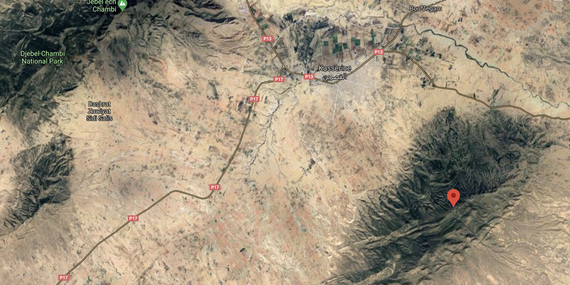 mount salloum kasserine tunisia extremism