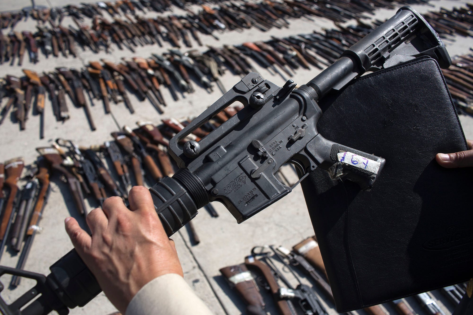 Mexico guns rifles firearms