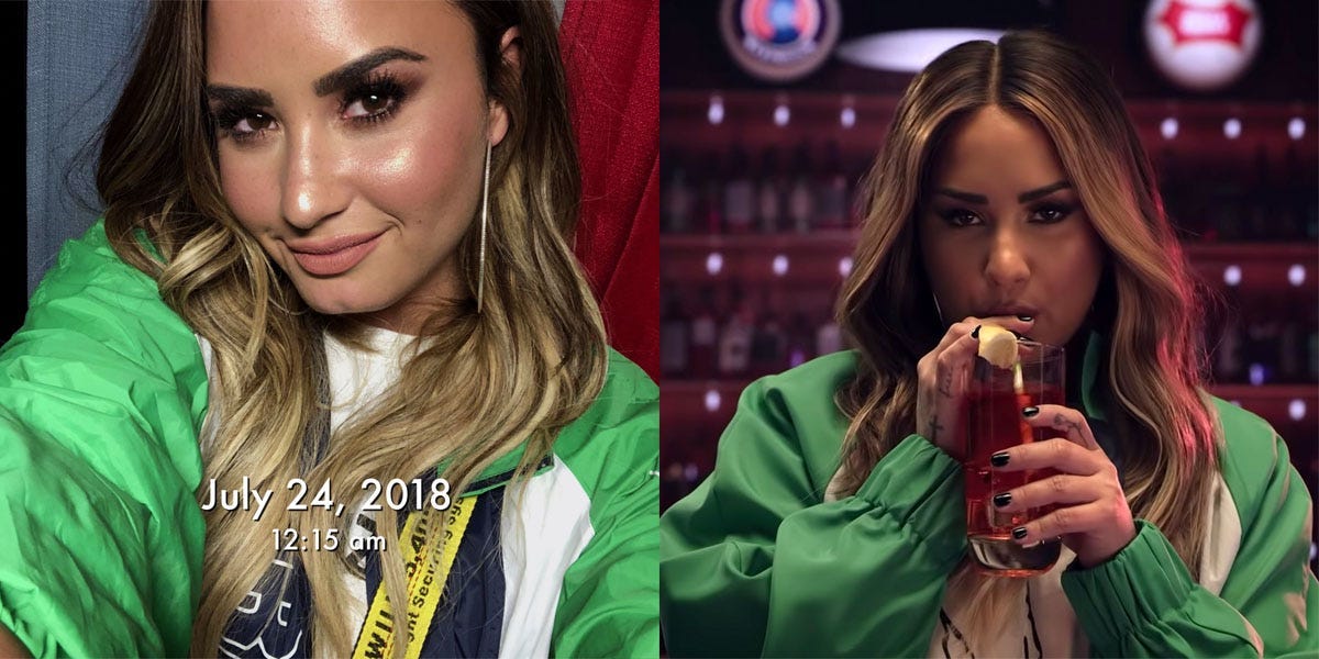 demi lovato overdose music video