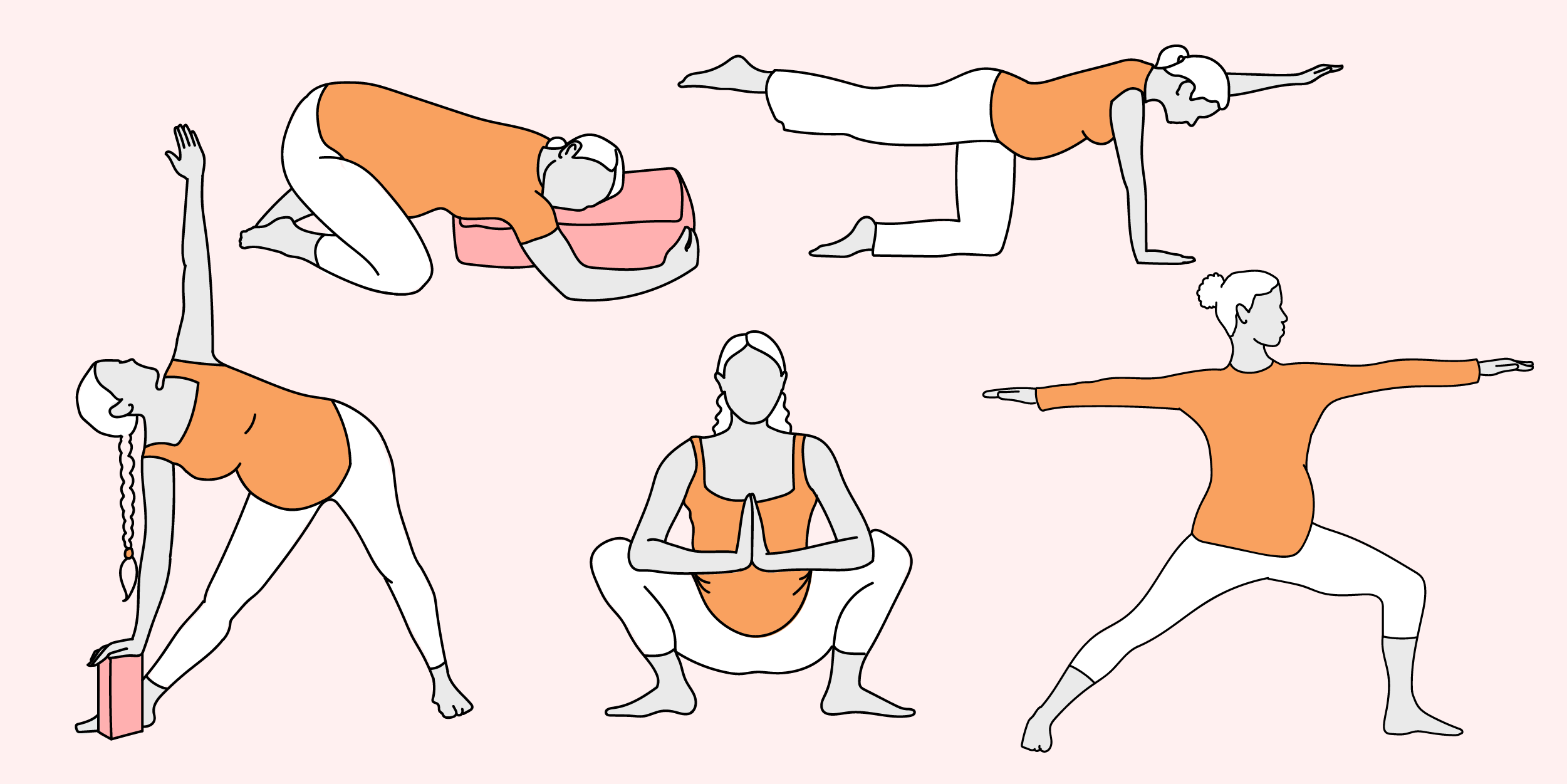 Best pregnancy yoga poses for each trimester