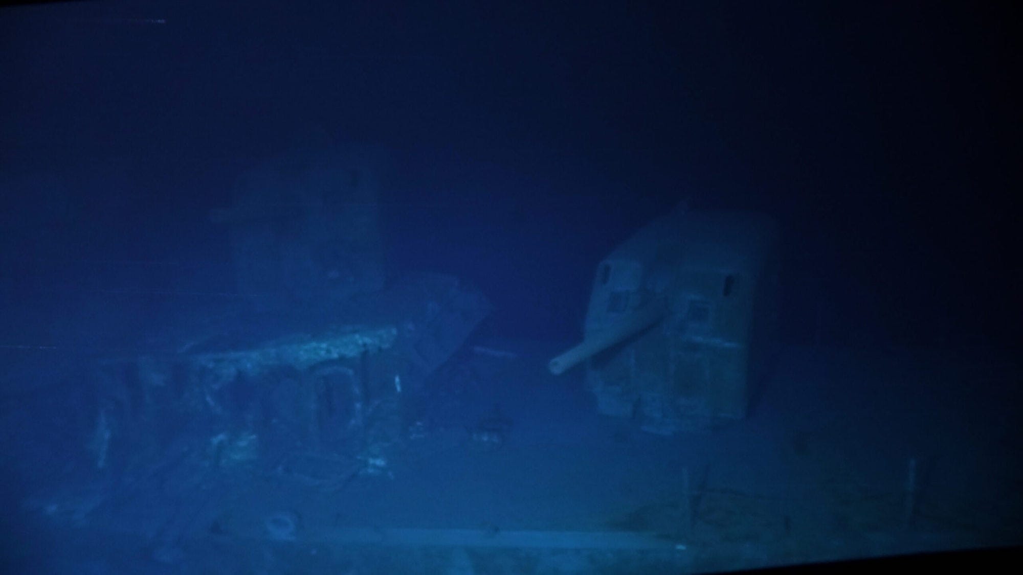 Navy destroyer USS Johnston shipwreck Samar Leyte Gulf