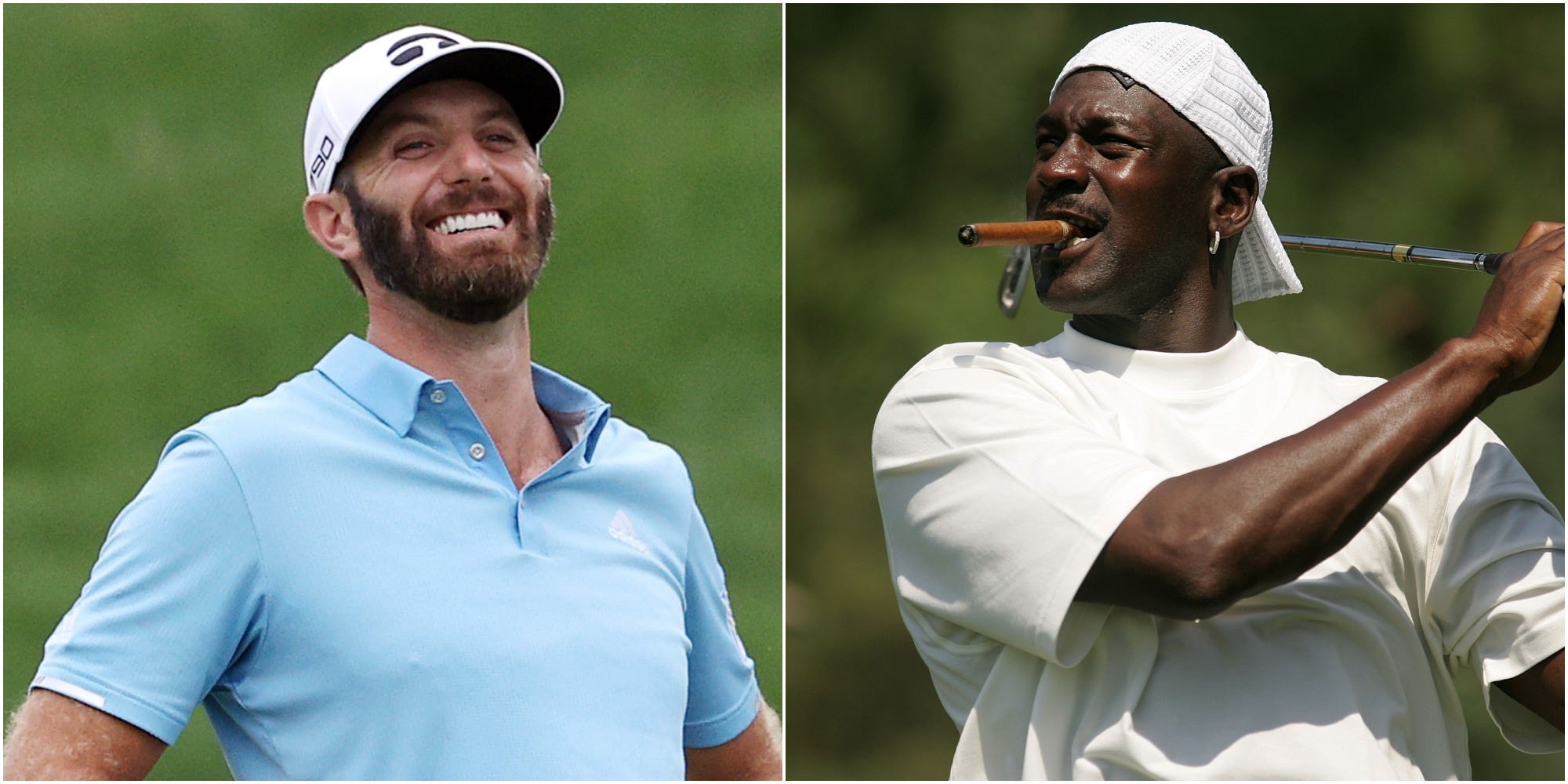 Dustin Johnson, Michael Jordan