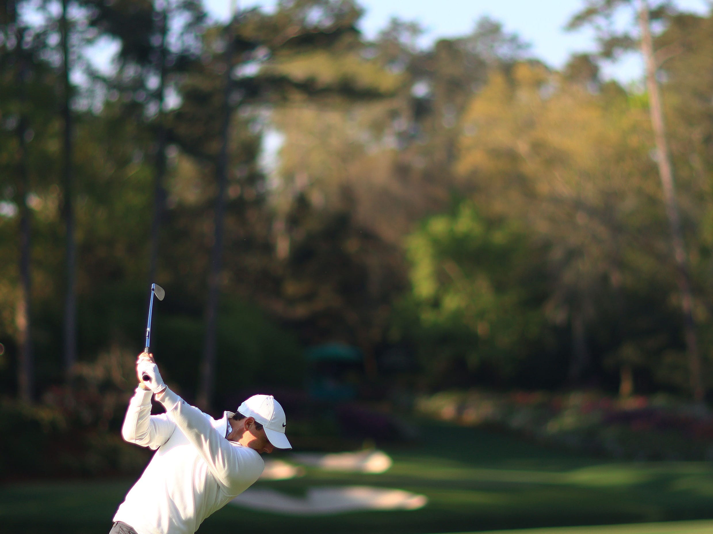 Rory McIlroy No 12 Augusta National