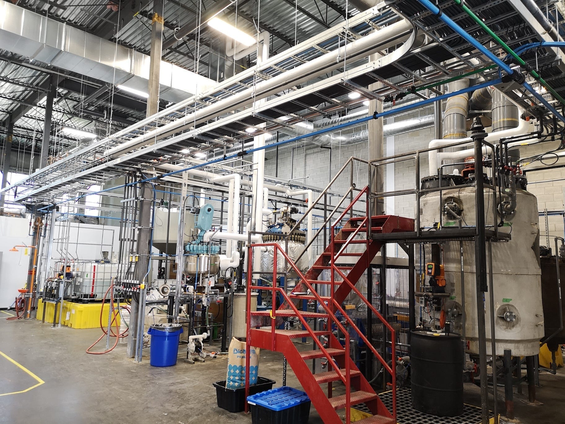 Lithion battery recycling plant