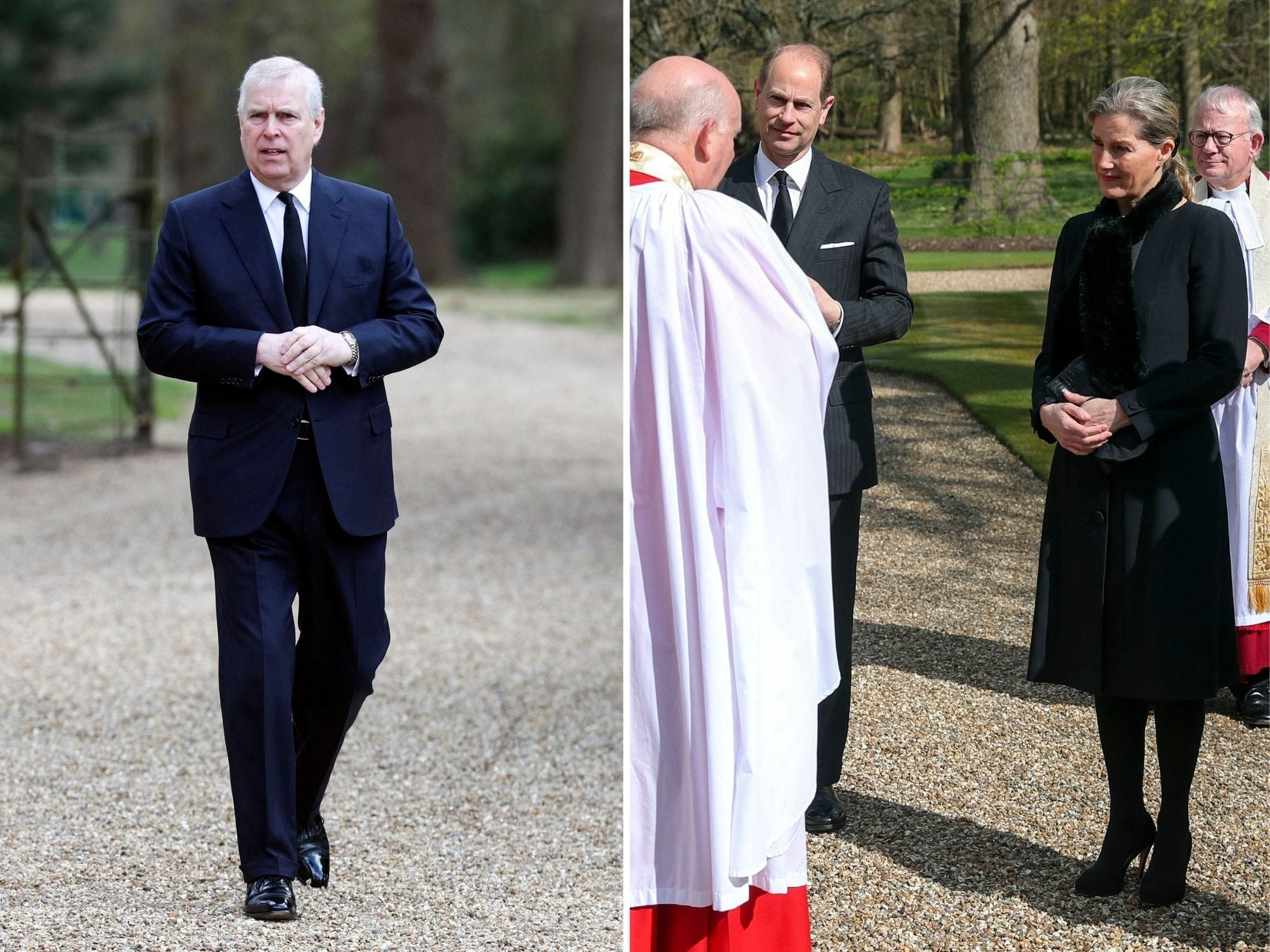 prince andrew prince edward sophie