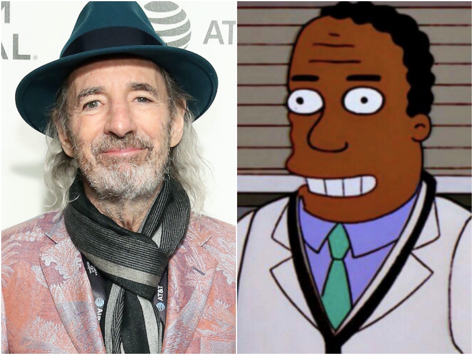 The Simpsons voice actor Harry Shearer Dr Hibbert