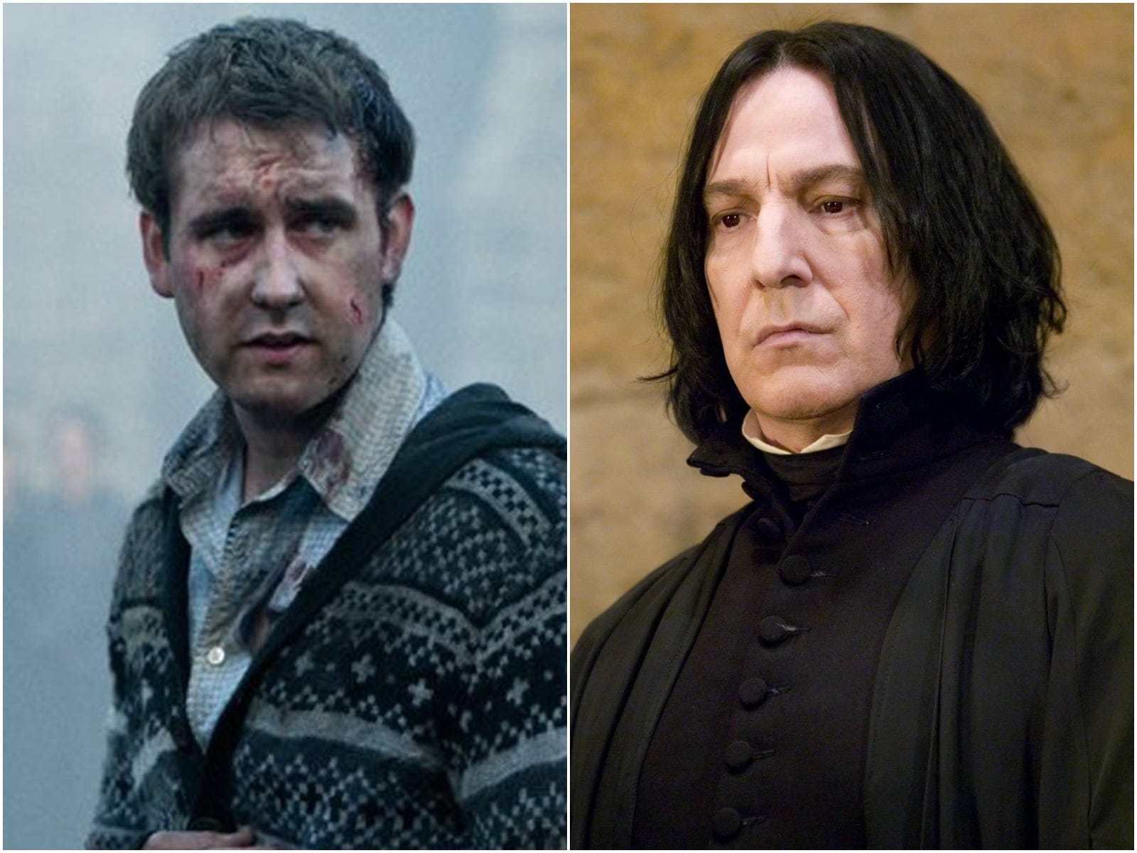 Neville and Snape