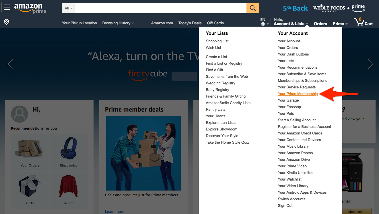 how to add subscriptions on amazon prime