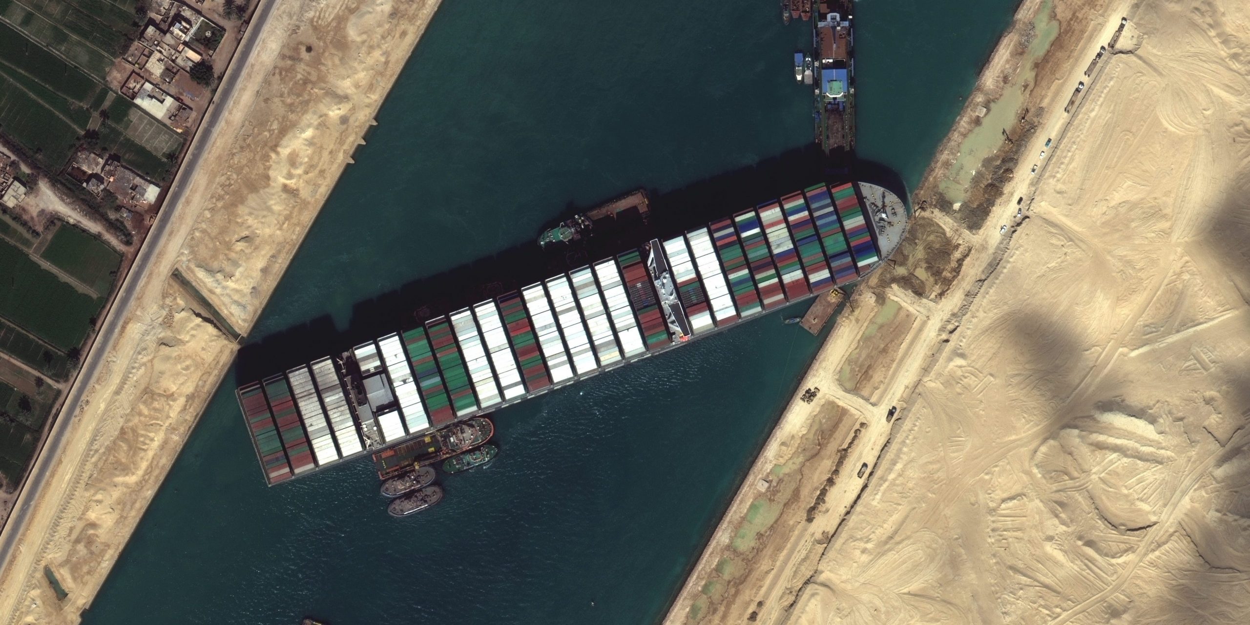 Ever Given, Suez Canal