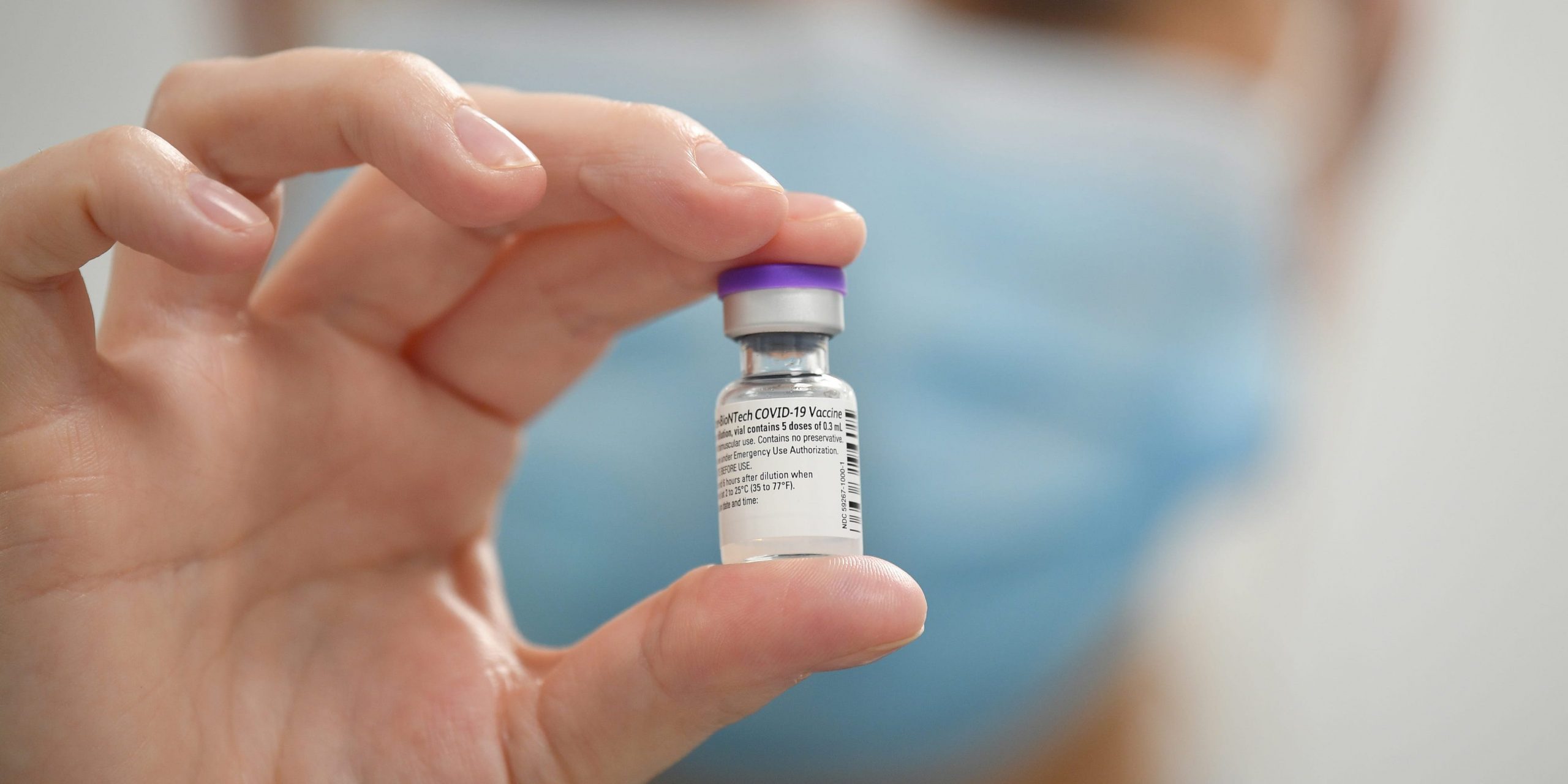 covid-19 vaccine vial pfizer biontech