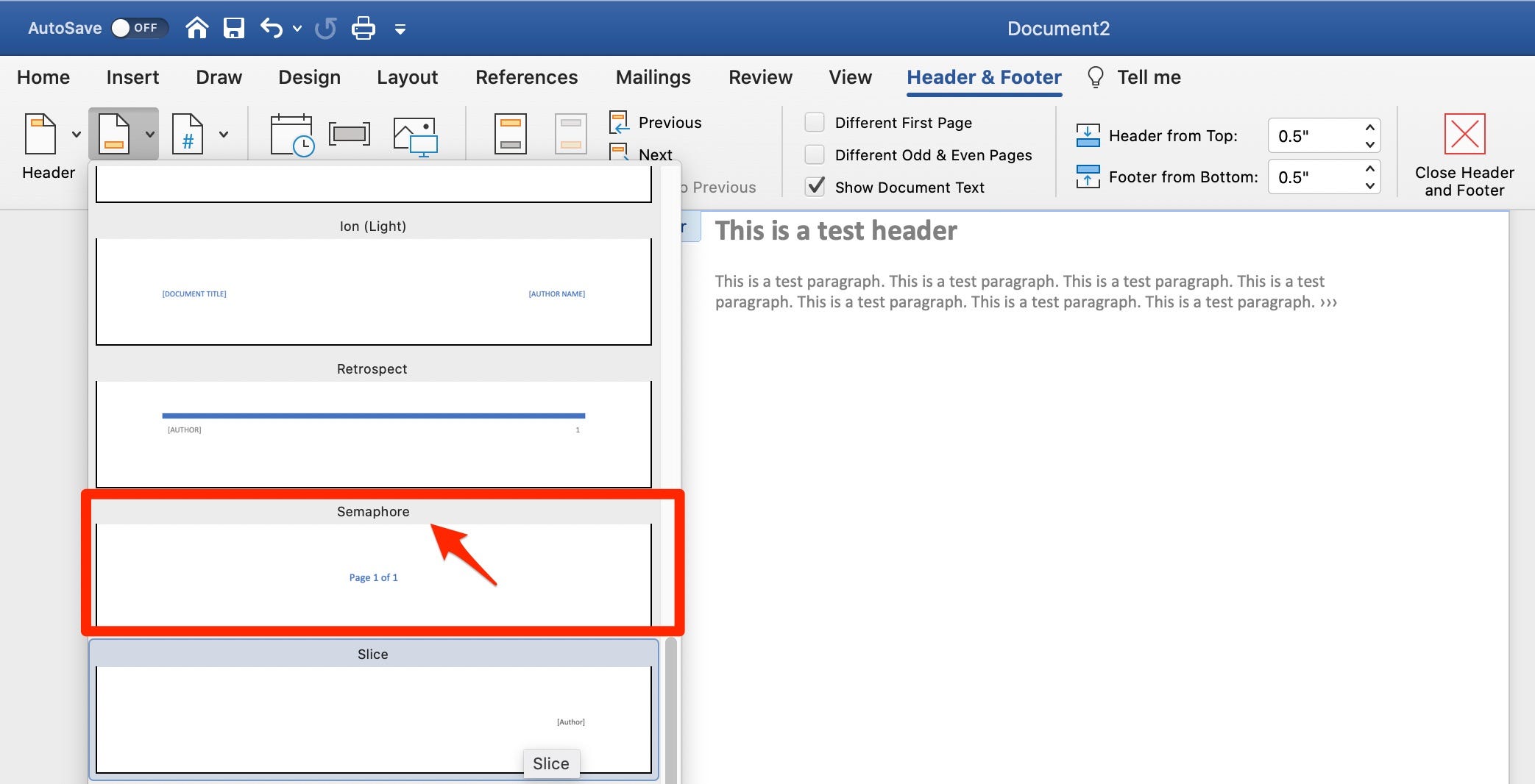 How to add page numbers to a Microsoft Word document header or footer