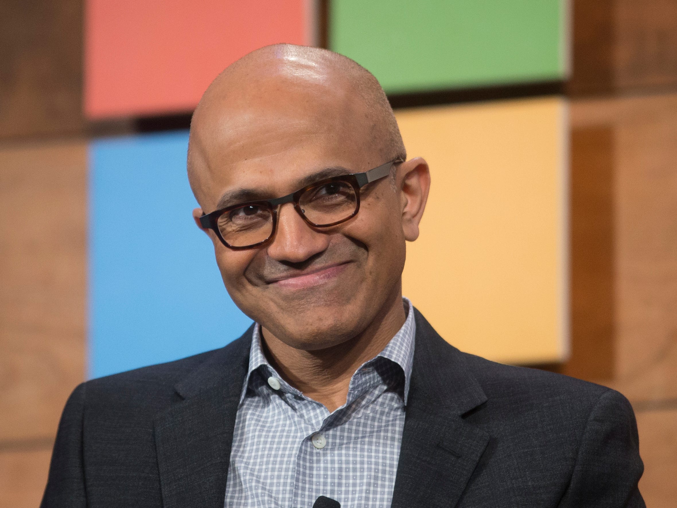Satya Nadella is the CEO of Microsoft.