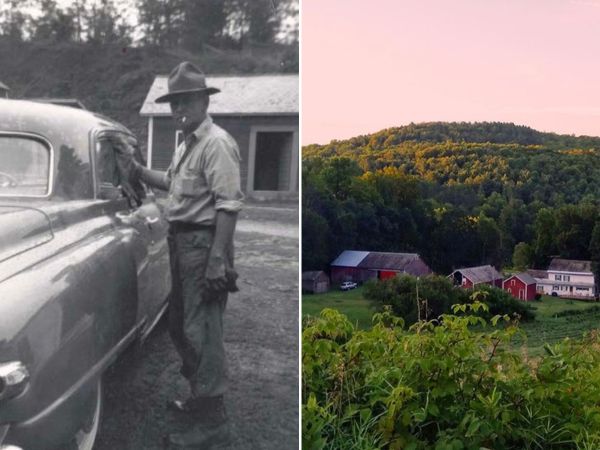 Elbert Rogers, left, Homestead Hemp, right.