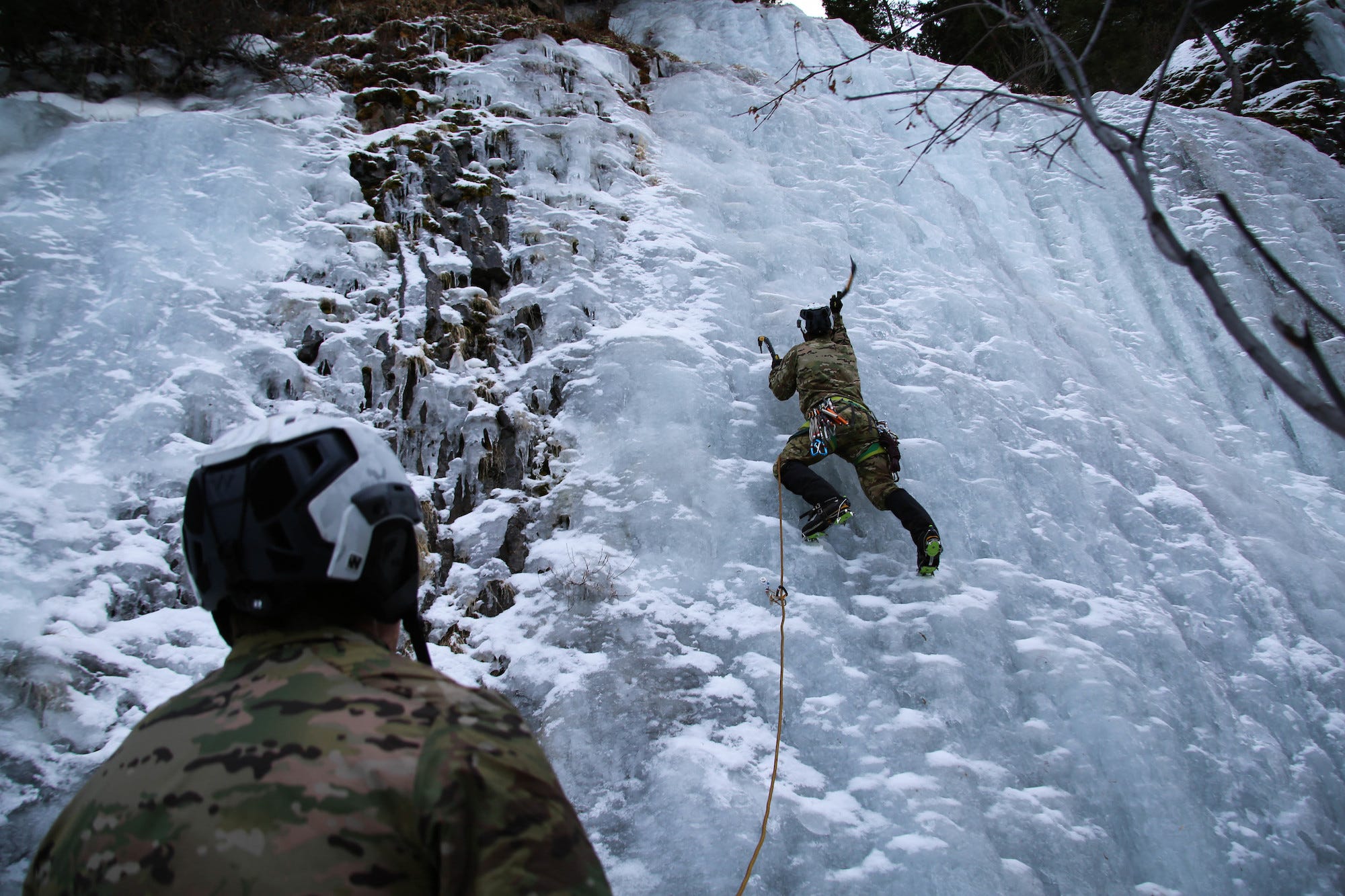 Army Green Beret Special Forces ice Arctic