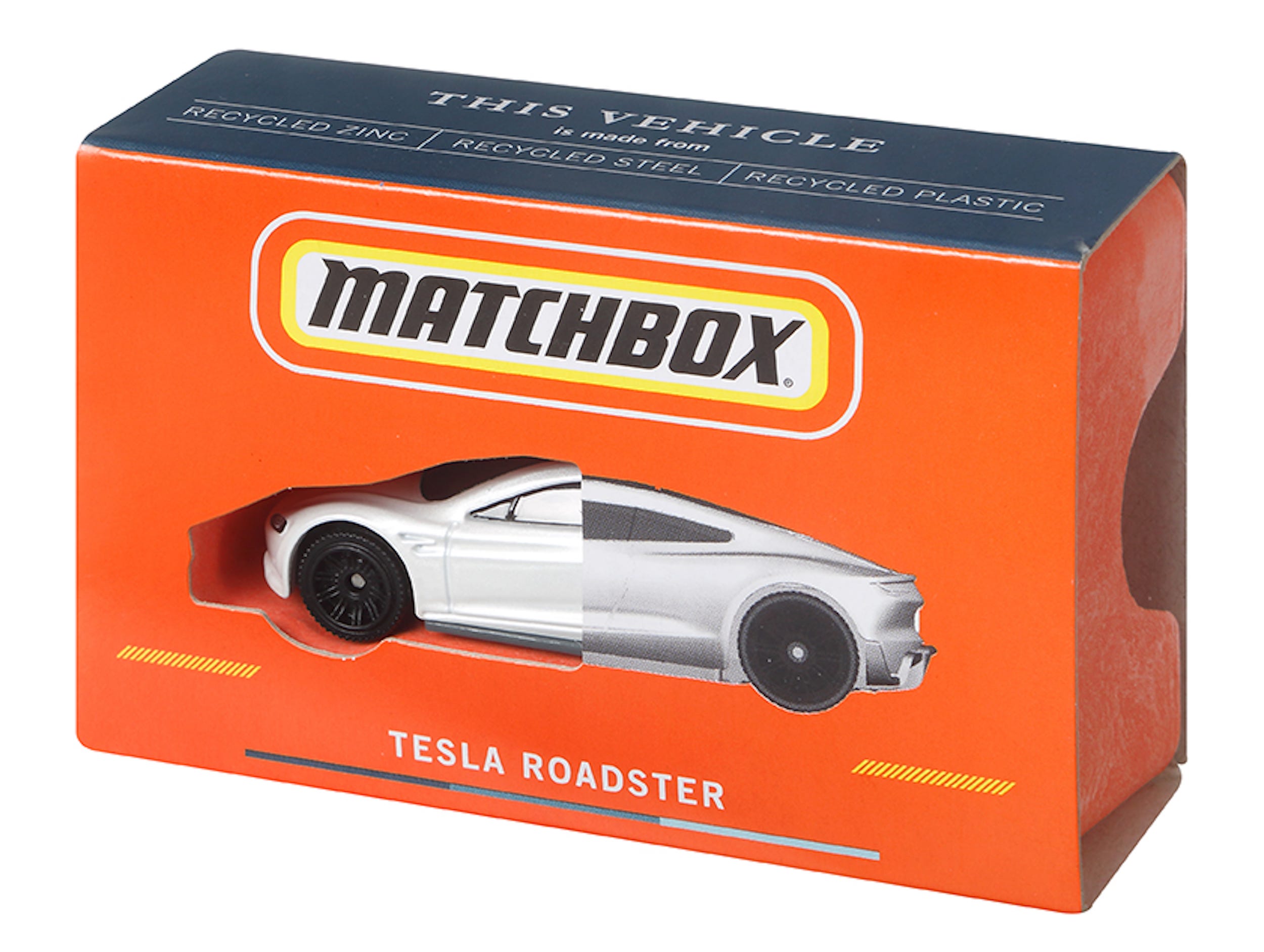 Matchbox Tesla Roadster.