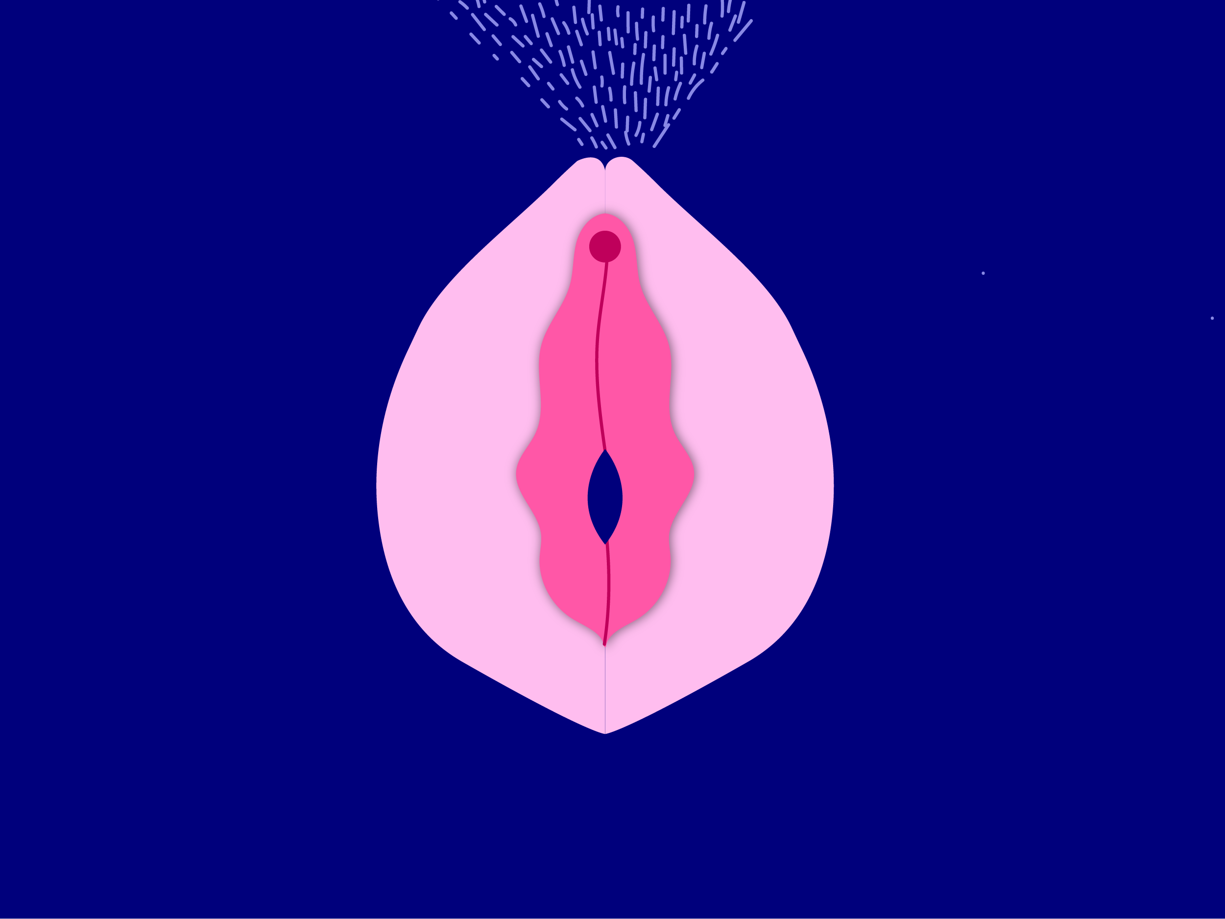 outer labia stick out