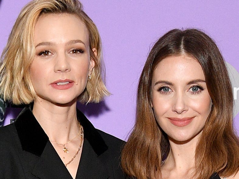 Carey Mulligan Alison Brie Dia Dipasupil Getty