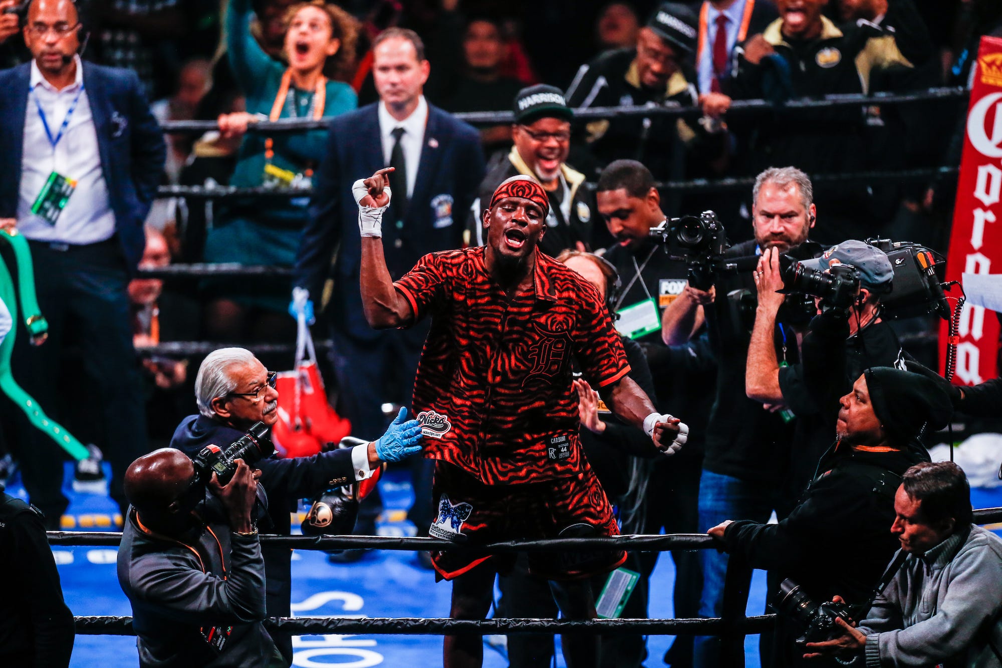 Tony Harrison boxing