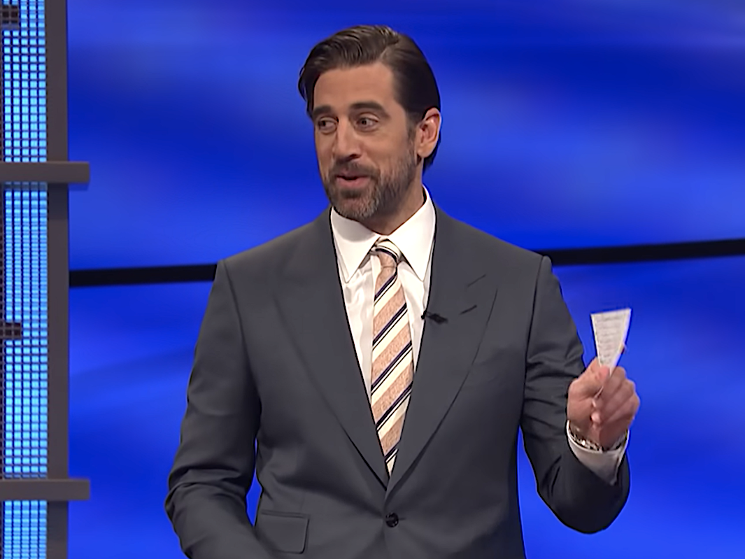 aaron rodgers jeopardy host