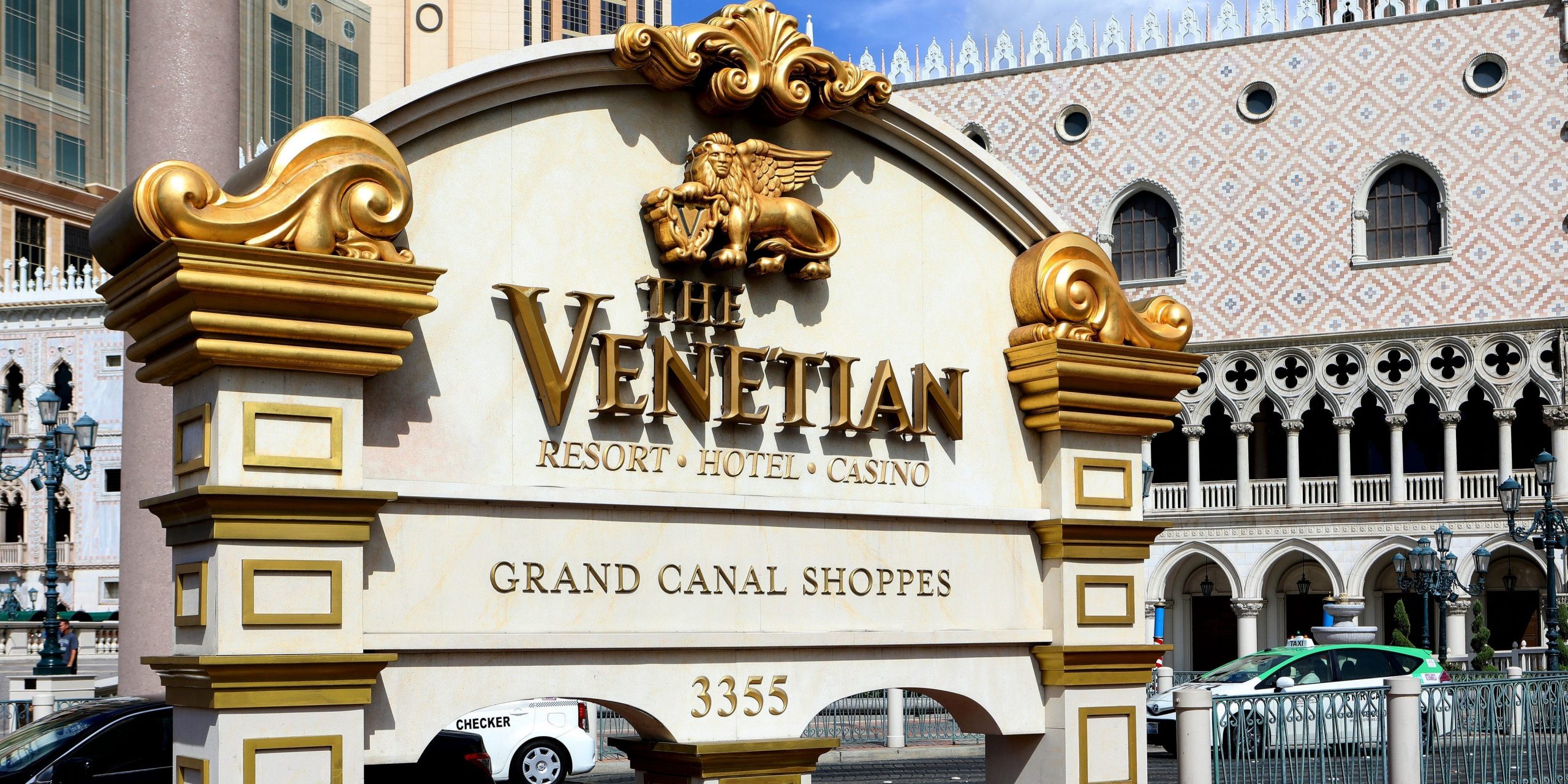 The Venetian Resort Hotel and Casino signage in Las Vegas, Nevada on September 9, 2017.