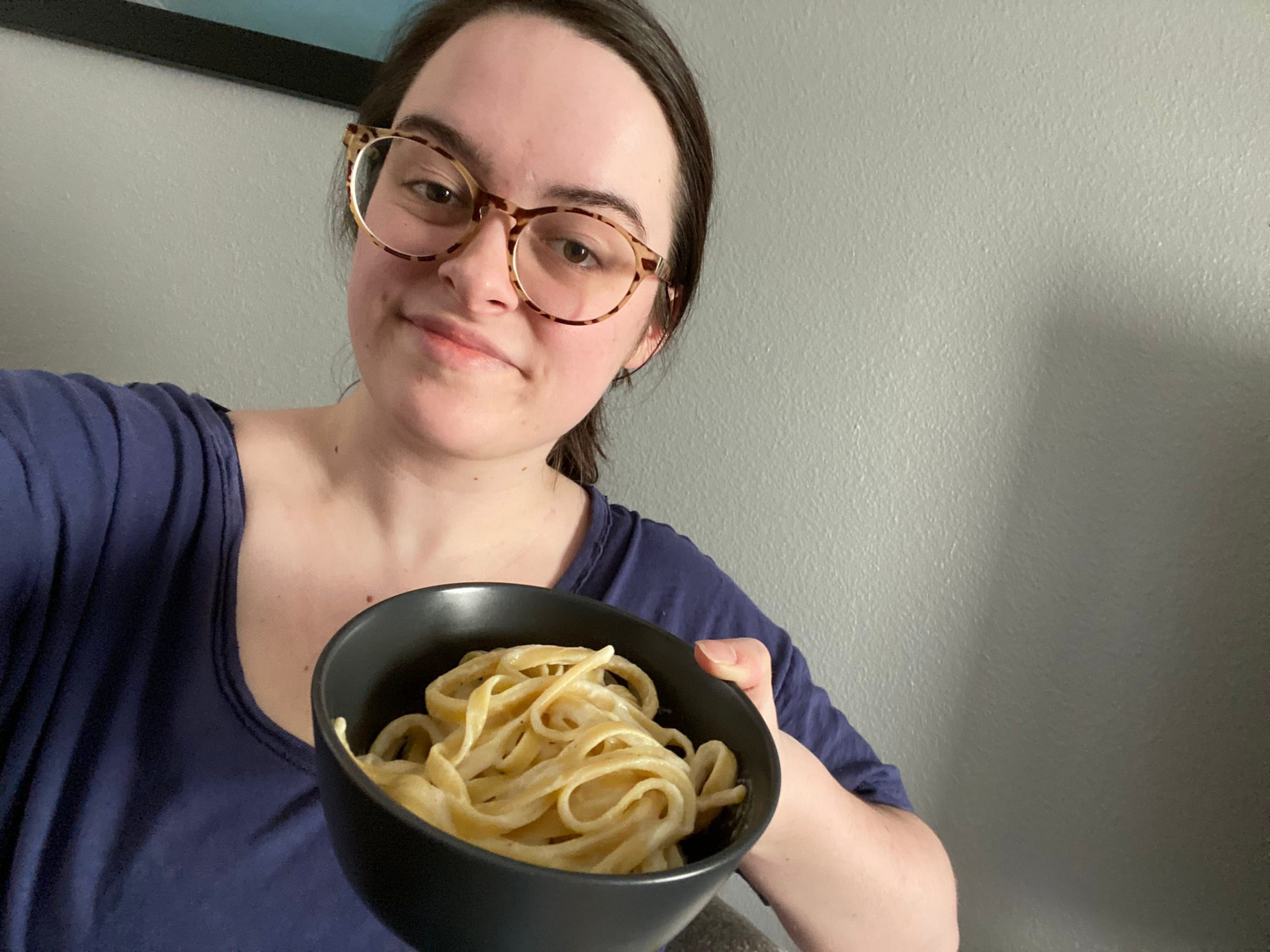 Katie Lee fettuccine alfredo