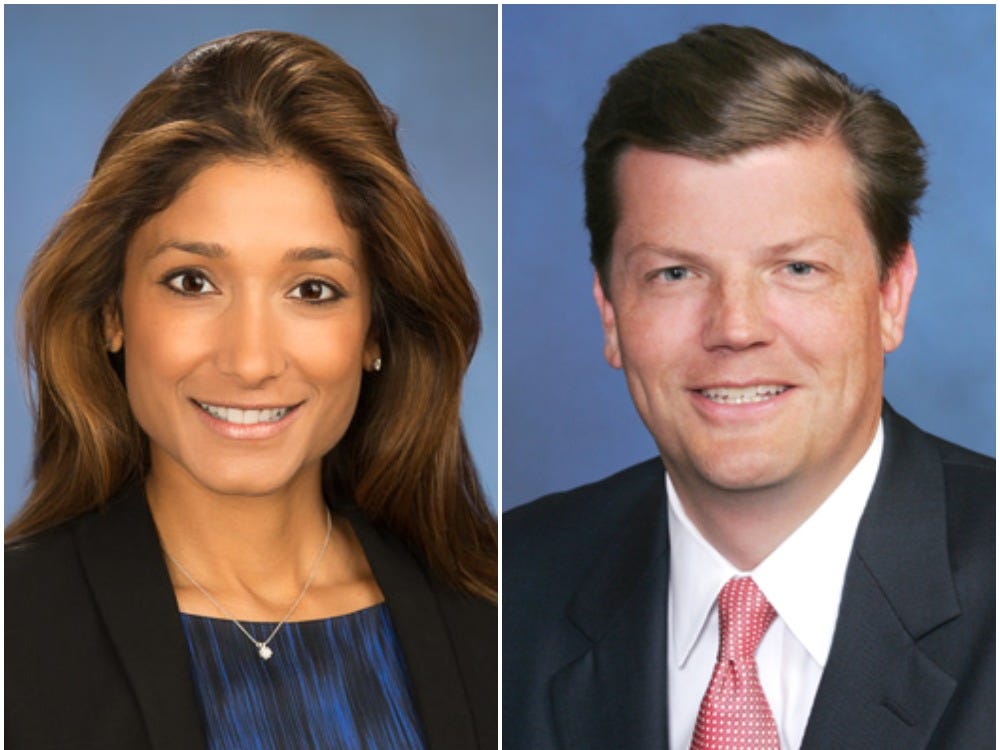 Meena Flynn and John Mallory of Goldman Sachs