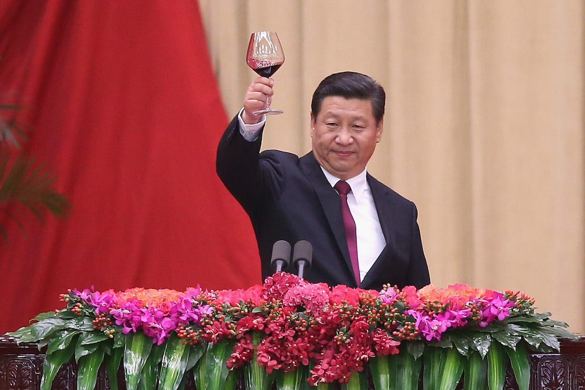 xi jinping wine