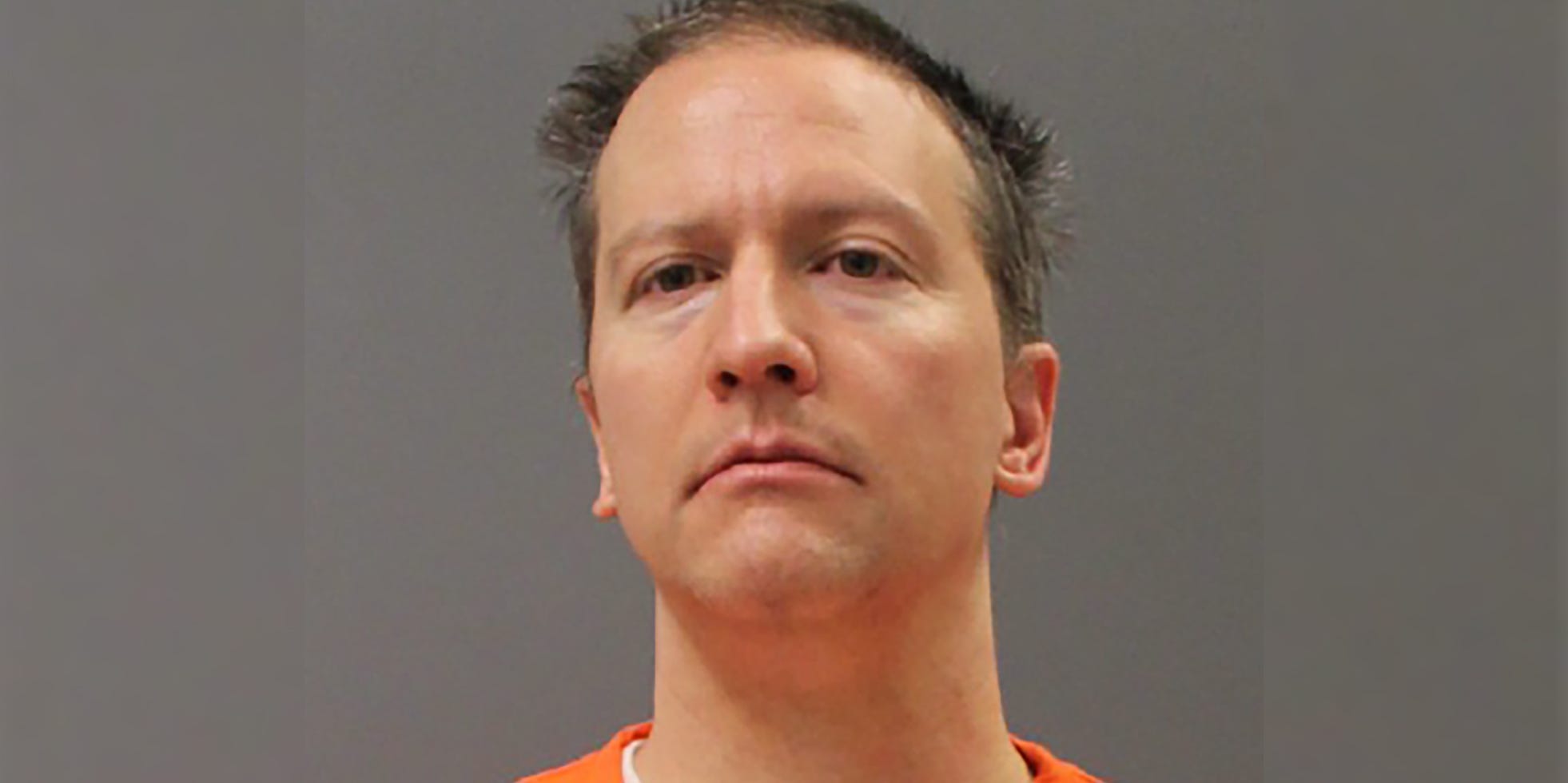 Derek Chauvin in his intake photo after being convicted.